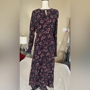 long flowered dress, Tommy Hilfiger
